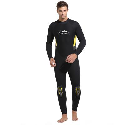 China Sbart 3mm Surfing Wetsuit Adult Diving Suit Neoprene Long Sleeve Antibacterial Back Zipper Wetsuit Wetsuit for sale