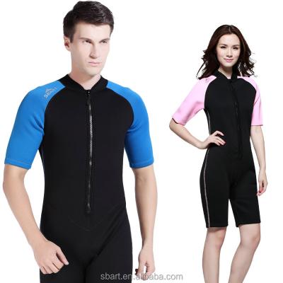 Cina Wholesale Antibacterial Women's 2mm Neoprene Wetsuit Triathlon UPF50+ One Piece Wetsuit With Nubra in vendita