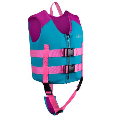 China Comfortable Neoprene Life Jacket PVC Foam Kids Life Vest For Swimming Pool And Study Swimming for sale