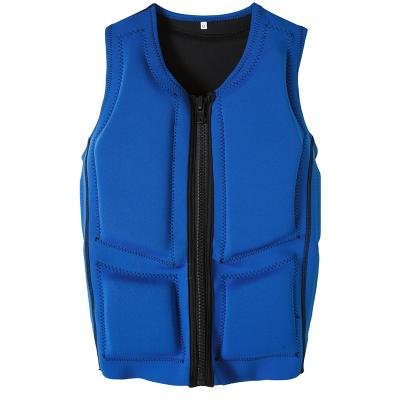 China Durable Personalized Floation Foam Water Sports Safe Life Jacket Neoprene PVC Foam Swim Vest Float Life Vest for sale