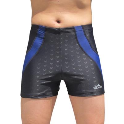 China New Design Men's Anti-UV Shark Skin Swim Trunks Shorts, Professional Waterproof Swimming Trunks for sale