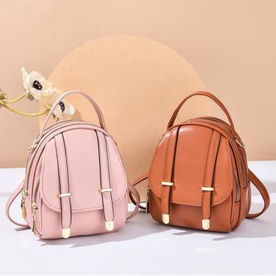 China ARTEX High Quality OEM Girl School Carry Bag Women Handbag Girls Backpack Ladies Leather Backpack Bulk for sale