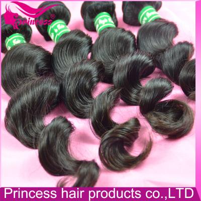 China Quick Drop Half Loose Spiral Wave Curl Shipping 100% Virgin Hair Loose Wave Hair Review Guangzhou Hair for sale