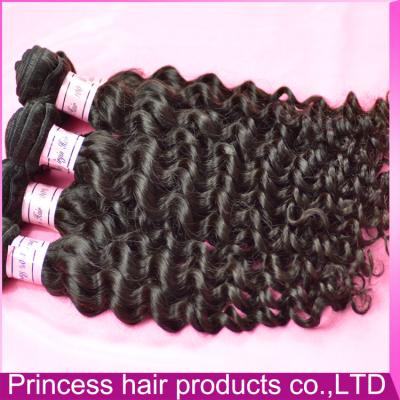 China Jerry Curl Hair Tracks Bulk Styles Virgin Brazilian Loose Deep Wave Hair Weave for sale