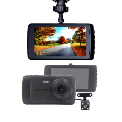 China With Black Box Alarm FUMOSI 4.0 Inch 170 Cam Dash Angle View Car DVR Camera Dashcam VCR Black Box Car Electronics Dash Cam for sale