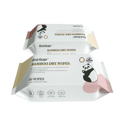 China Dry passes from a chemical free.alcohol Dispostable bamboo facial cloth, cotton facial tissue. Ultra Soft Bamboo Face Towel for sale