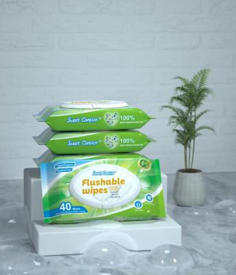 China Papel Higienico Humedo Cleaning Disposable Flush Cloths For Adults Plant Extract Butt Cleaning Wet Toilet Paper for sale