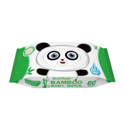 China 100% Biodegradable Organic Bamboo Baby Cleaning Wet Cloths for sale