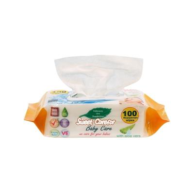 China Babies Hand and Mouth Skin Care Nonwoven Organic Wholesale Baby Wet Wipes for sale