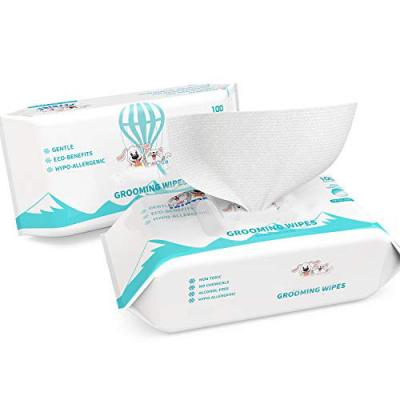 China OEM Pet Cleaning Cleaning Cloth Set with Eye Cloth Ear Cloth Teeth Cloth and Body Cloth for sale