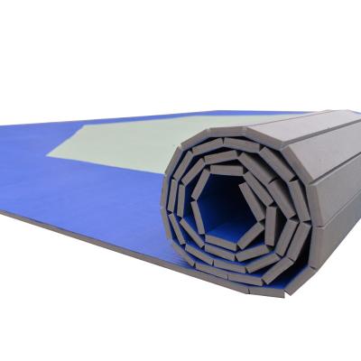 China Cheap Tatami mat bjj martial arts easy moved mats wrestling roll out judo martial arts mats for sale