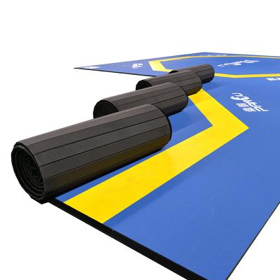 China 30mm easy moved bjj mat martial arts wrestling mat cheap tatami for judo for sale