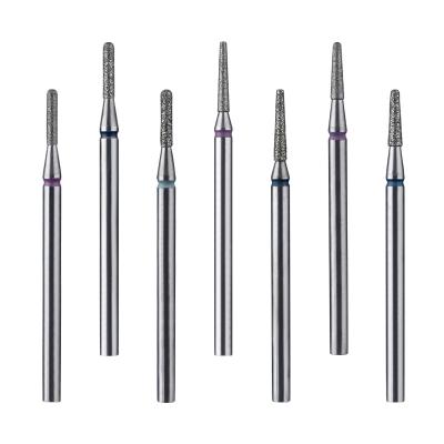 China STALKES Nail Drill Bit Nail Polish Head Clean Tool - Russian Front Finish Skin Manicure Dead Bag In Flat Cone Shape for sale