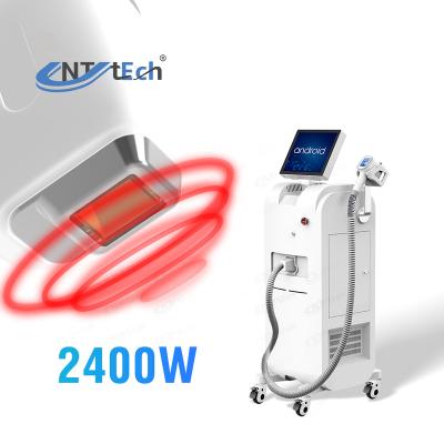 China 2400W laser power high-efficiency diode laser hair removal instrument for sale