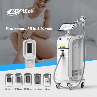 中国 Four kinds of spot size three 3 wavelength 808nm professional 808 diode laser hair removal machine 販売のため