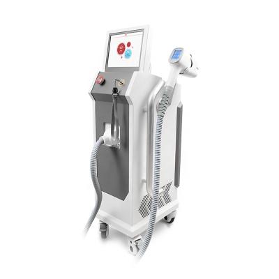 China Tri-wave diode laser permanent hair removal beauty machine for beauty salon for sale