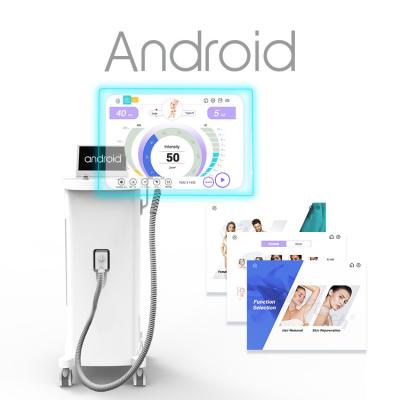 China Exclusive android trio diode machine laser hair removal women for body and face à venda