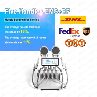 China Emssliming 4 handle rf ems body sculpture muscle building machines for sale for sale