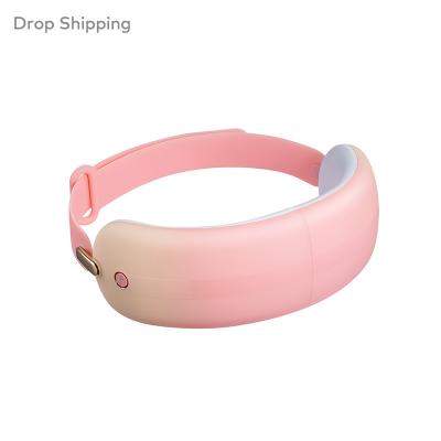 China Dropshipping Airbag Heat Compression Air Pressure Eye Massager Relieve Dark Circles Improve Sleep Eye Massager for sale