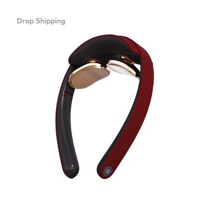 China High Quality Modern Folding Intelligent Neck Heating Ten Pulse Neck Massager for sale