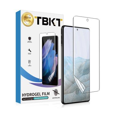 China Anti-fingerprint Hydrogel Film Screen Protector Anti-fingerprint Screen Protector For Google Pixel 6 Pro TPU Hydrogel Film for sale