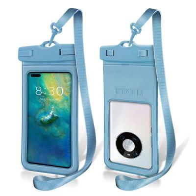 China Universal PVC Phone Case Cover Protector Water Proof Shockproof Swimming Cell Phone Cases Waterproof Bag for sale