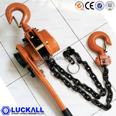 China 1.5ton Mining Manual Hoist Lever Chain Hoist Chain Block Block Chain Pulley Hoist for sale