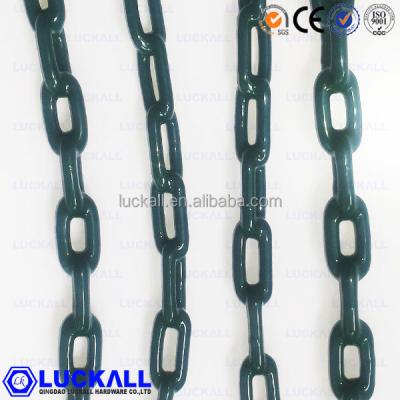 China Decoration Chain PVC Coated Chain Link Fence PVC Coated Lock Chain PVC Coated Swing Chain for sale