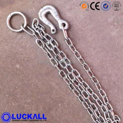 China Iron Plow Chain Galvanized Plow Chain Plow Chain With Hook And Loop for sale