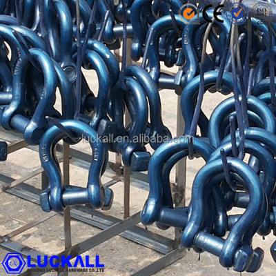 China Carbon Steel Trawl Bow Shakle Trawl Shackle 316 Stainless Steel Trawl Shackle for sale