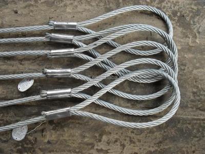 China Wire Rope Sling Braided Wire Rope Belt Looped Endless Wire Rope Sling for sale