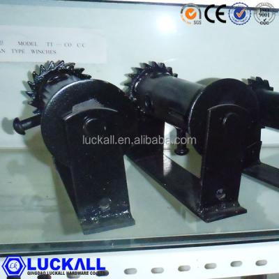 China Rachet Hand Winch Cargo Winch for Rachet Truck and Cargo Winch for sale