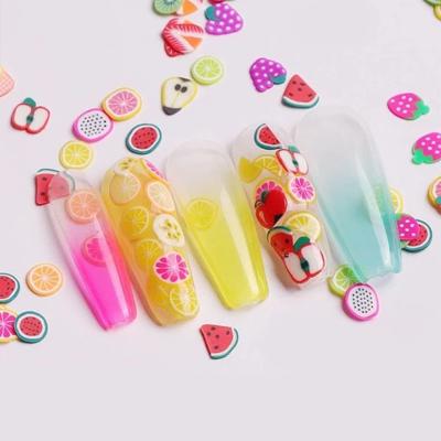 China Nail Art Decoration DIY 3D Fruit Slices Sticker Nail Accessories Nail Sticker Nail Art Decoration for sale