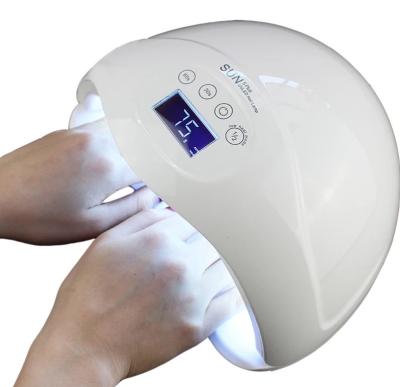 China Plastic ABS 48W LED Nail Lamp UV SUN 5 PLUS Nail Dryer Nailcure Factory Manicura Lampara Secador de Unas for sale