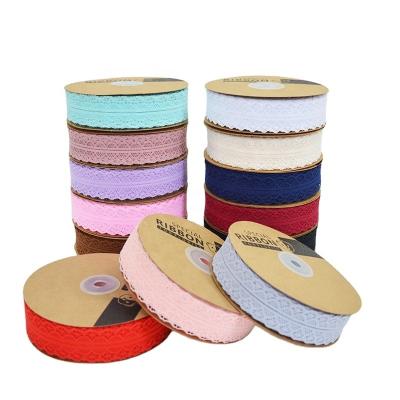 China Sustainable Fashion Simple 3cm Lace Up Bud Flower Packaging Gift Box Decorative Decoration Silk Ribbon for sale