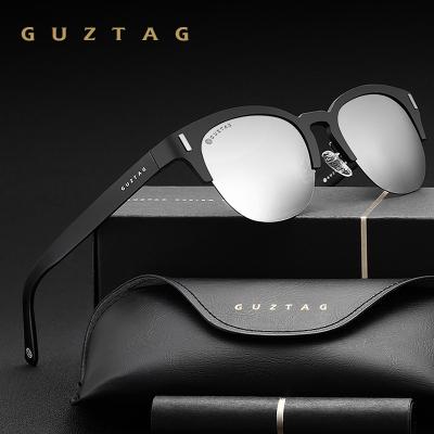 China 2020 Fashion Men's Sunglasses G9812 Aluminum-magnesium Alloy Black Polarized Sun Glasses Sun Glasses Guztag Fashion Sun Glasses for sale