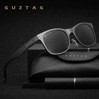 China 2020 Fashion Men's Sunglasses Aluminum-magnesium Alloy Black Polarized Sunglasses9201 Fashion Sun Glasses Guztag Sun Glasses Sunglasses9201 for sale