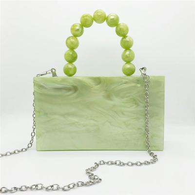 China Wedding Women's Evening Clutch Bags Luxury Crystal Green Clutch Purses for sale