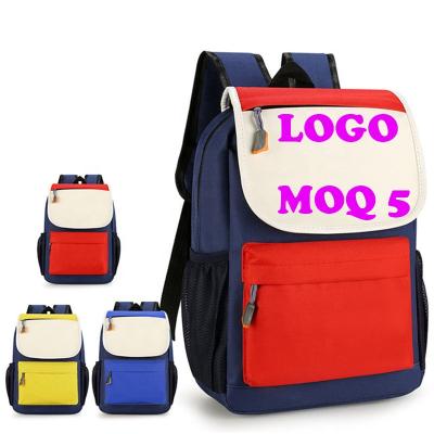 China Waterproof Wholesale Custom Logo Mom Diaper Bags Kids Backpack School Bags for sale