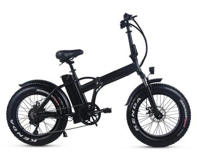 China Aluminum Alloy 48V 500W Fat Tire Electric Bike 20