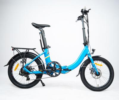 China New Standard Model 20 Inch Step Through Folding E-bike Electric Bicycle With 36V 7.8Ah Seat Tube Hideen Battery for sale