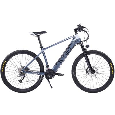 China Carbon Fiber Super Light Weight 27.5 Inch Carbon Fiber Ebike Mountain Bike 27 Speed ​​Mountain Electric Bicycle With Bafang 350W Motor for sale