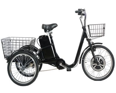 China Standard cheap electric tricycle E tricycle electric tricycle 250W wheel 36V lithium battery electric adult tricycle 3 for disabled for sale