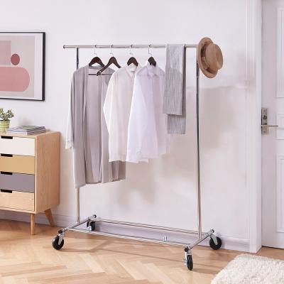 China Freestanding Clothes Organizer Coat Storage (Other) White Color Metal Garment Rack Adjustable Housewares Coat Rack for sale