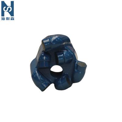 China 3 Inch Flat Steel Body PDC Bit 7 Blade Button Bits Rock Drilling for sale