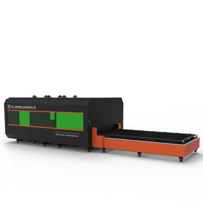 China Excellent 6000w 6025H Rigidity Cheap Automated Loading CNC Fiber Laser Cutting Machine For Al Plate Sheet for sale