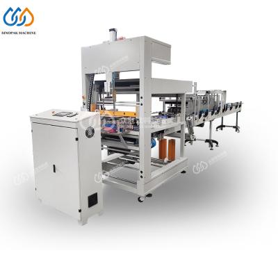 China Full Automatic Beverage PET Bottle Shrink Wrapping Machine Rigid Film for sale