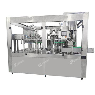 China Beverage Glass Bottle Washing Filling Capping Machine For Wine / Alcohol / Whiskey for sale