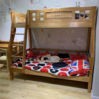 China Children's Twin Bunk Bed Bunk Bed Wooden Bunk Bed High Quality Safety Kids Bedroom Furniture Bunk Bed Manufacture for sale