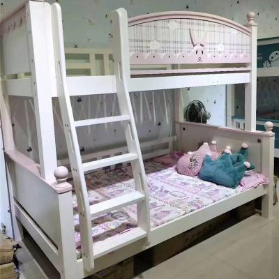 China High Quality Modern Children's Bedroom Furniture Manufacturers New Style Bunk Bed Fashion Wood Bunk Bed for sale